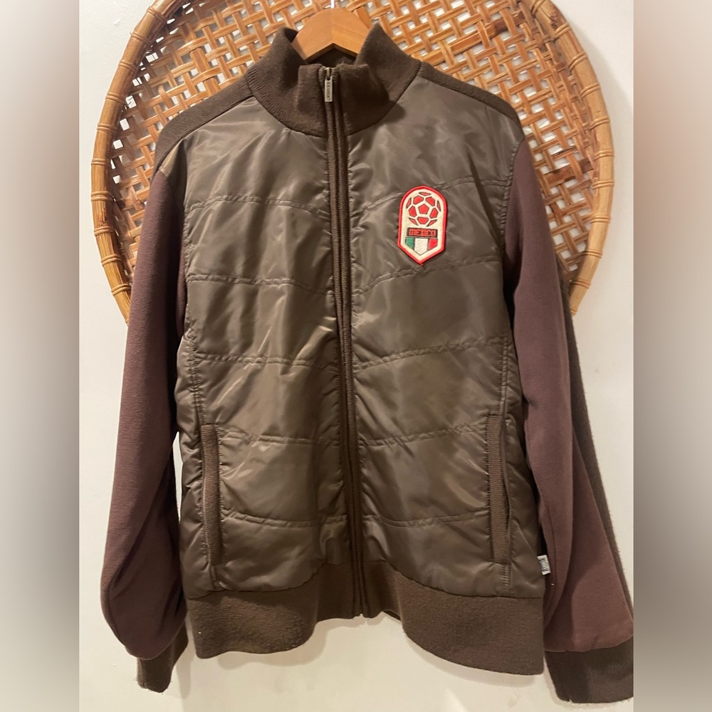 Blue Marlin | Vintage Y2K “Mexico” Bomber Jacket. | Large